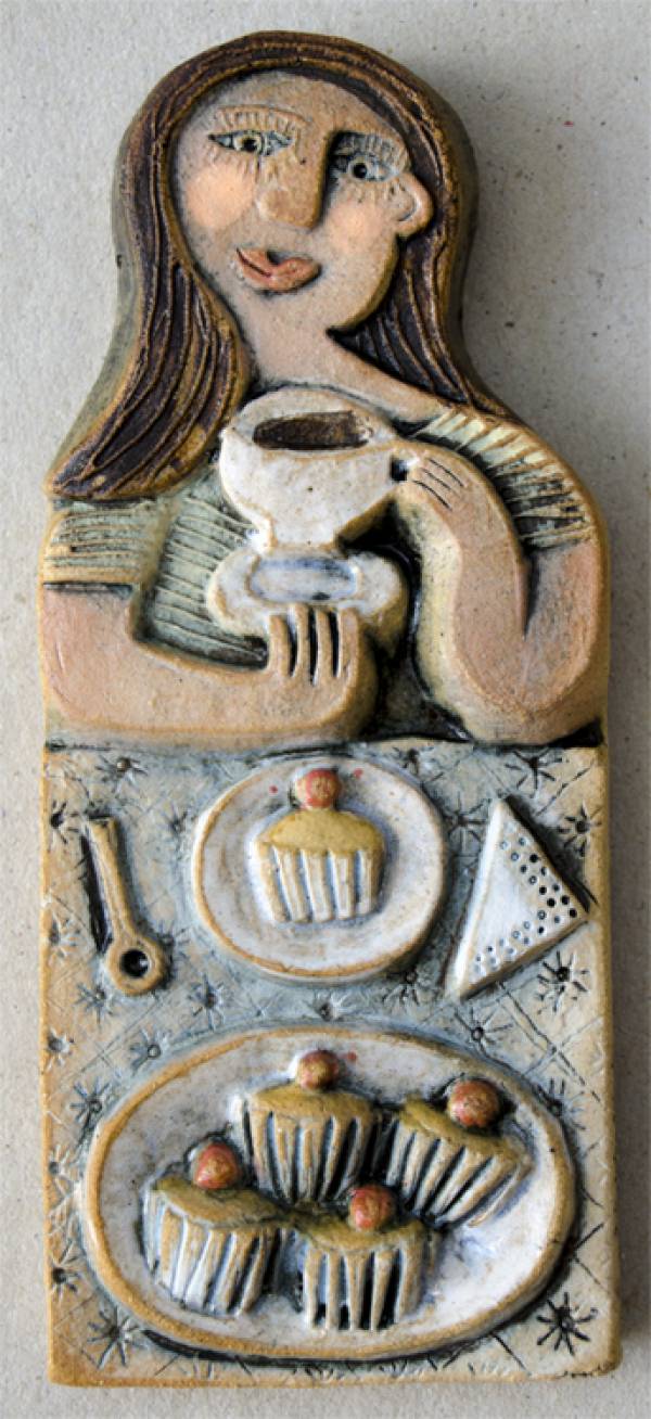 - a Ceramic by Hilke MacIntyre, measuring 14 x 6 cm (H x W) £50